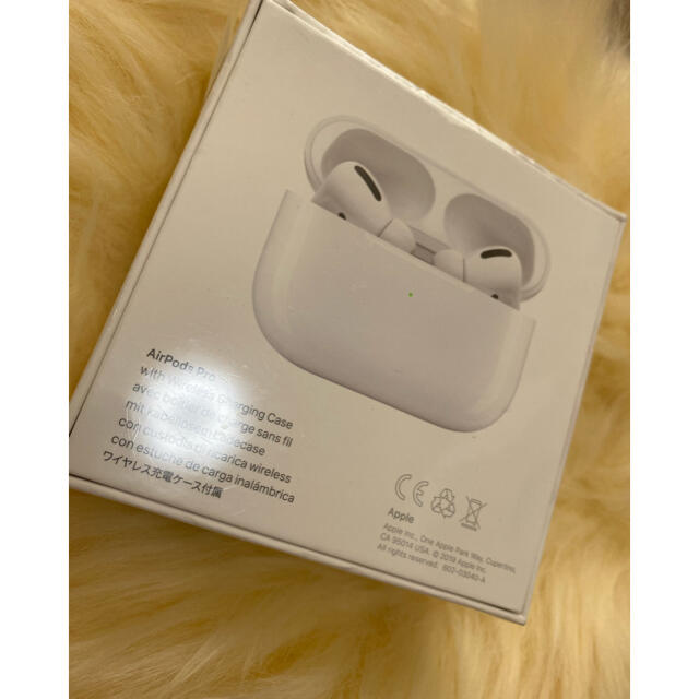 Air Pods pro 新品未開封 国内購入正規品ヘッドフォン/イヤフォン