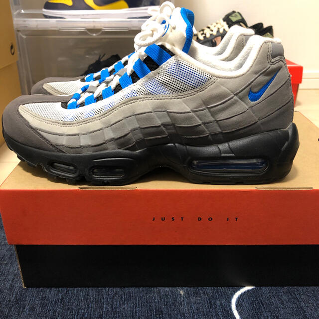 エアマックス95  airmax95 クリスタルブルー