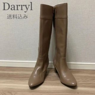 Darryl / ダリル  ライトブラウンロングブーツ(ブーツ)