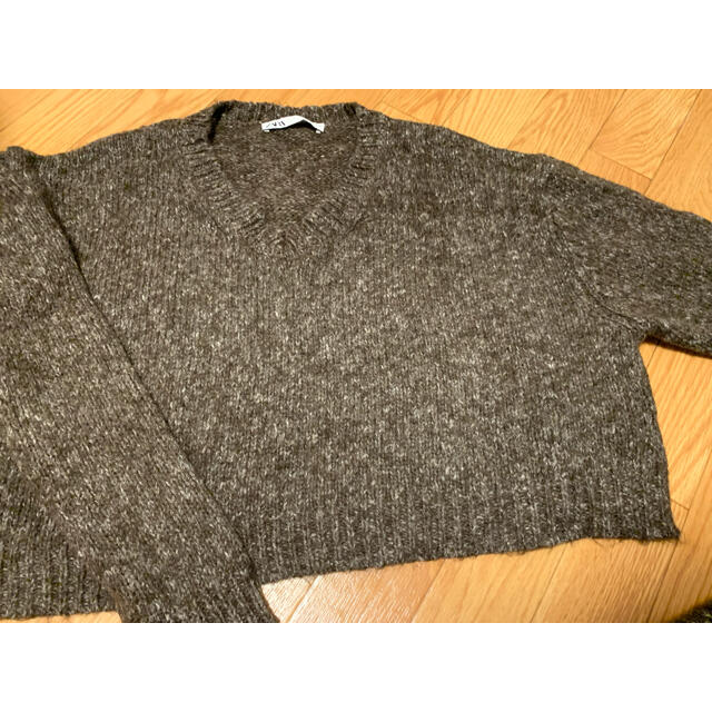 zara ニット　セットアップ