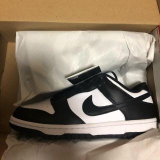 ナイキ(NIKE)のNIKE ダンク ロー black/white(スニーカー)