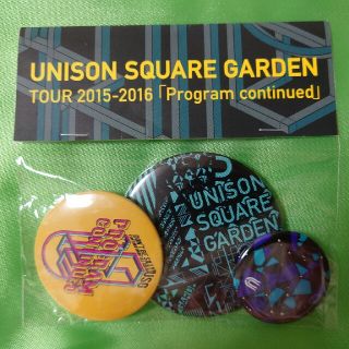 ユニゾンスクエアガーデン(UNISON SQUARE GARDEN)のUNISON SQUARE GARDEN　缶バッジ(ミュージシャン)