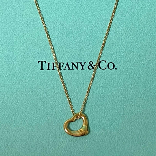 Tiffany& Co.(ティファニー)18金ハートネックレス【未使用】