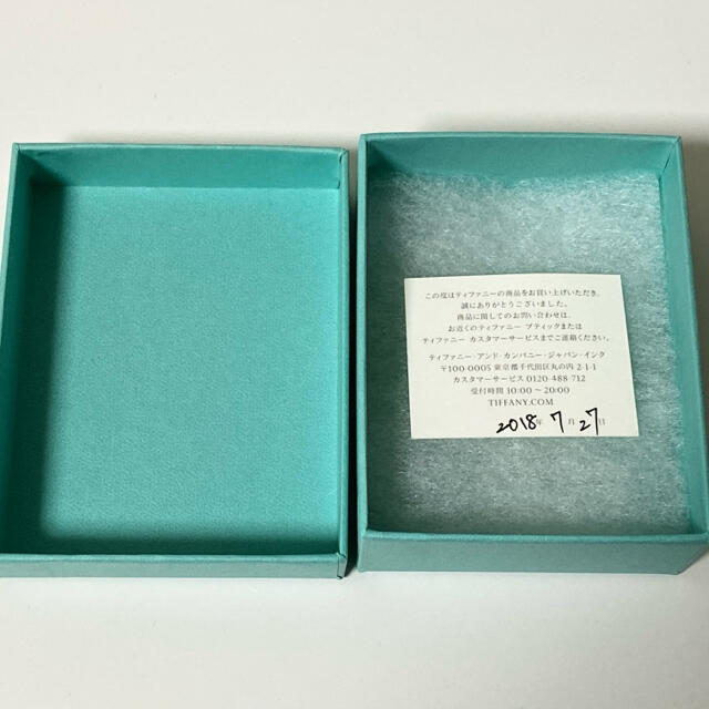 ゴールド寸法Tiffany& Co.(ティファニー)18金ハートネックレス【未使用】