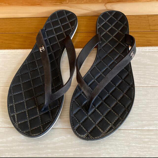 CHANELビーチサンダル✨✨size36❣️値下げ????