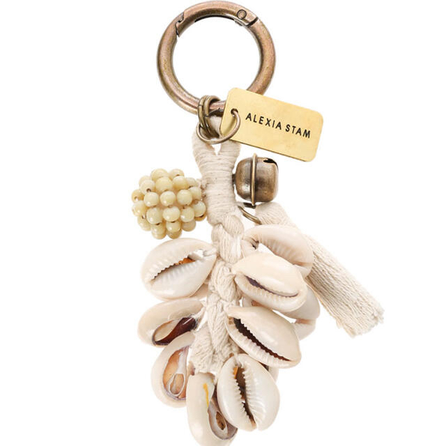 ALEXIA STAM(アリシアスタン)のアリシアスタン　Multi Charm Shell Keychain レディースのファッション小物(キーホルダー)の商品写真