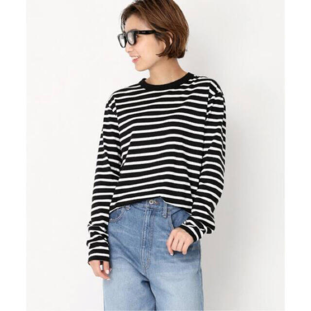 Deuxieme Classe COCO Stripe Tシャツ No5