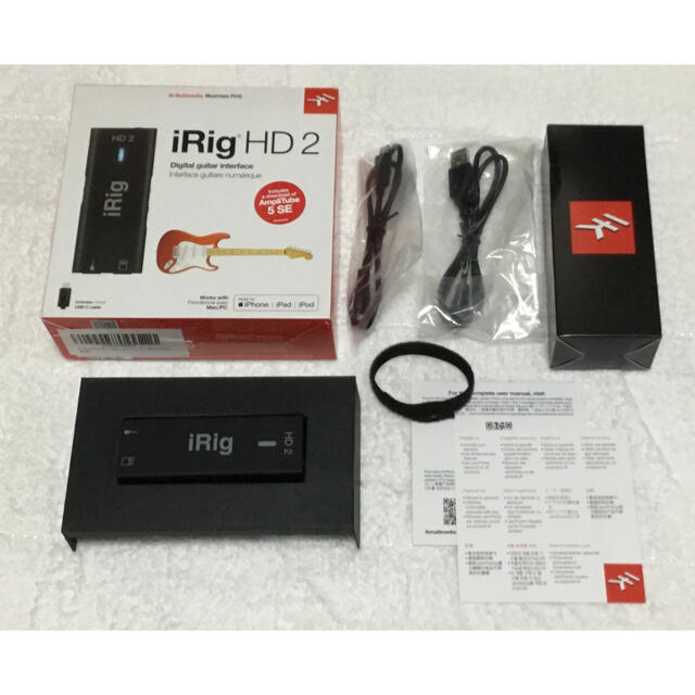 IK Multimedia iRig HD 2 ライトニングケーブル欠品