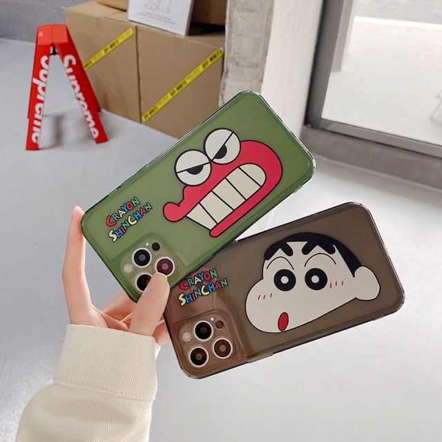 クレヨンしんちゃん チョコビ 可愛い シンプル iPhoneケースの通販 by Moon｜ラクマ