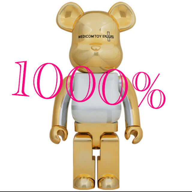 エンタメ/ホビーBE@RBRICK GOLD CHROME 1000%