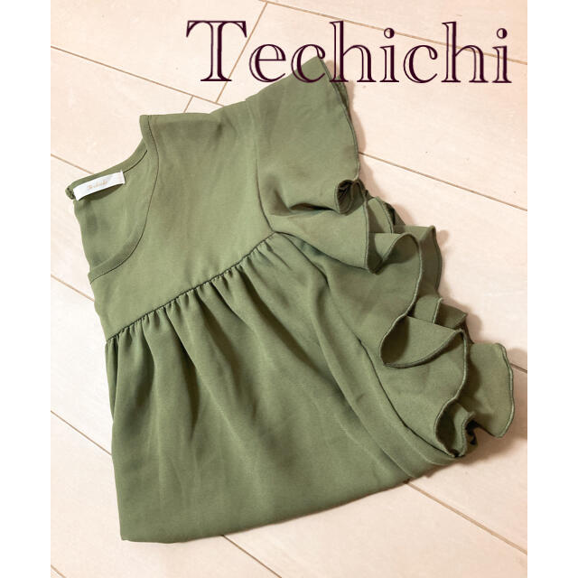 Techichi(テチチ)のTechichi フリル袖トップス レディースのトップス(カットソー(半袖/袖なし))の商品写真