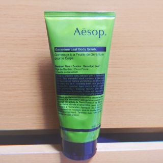 Aesop イソップ ゼラニウム ボディスクラブ ボディソープ 180ml(ボディスクラブ)