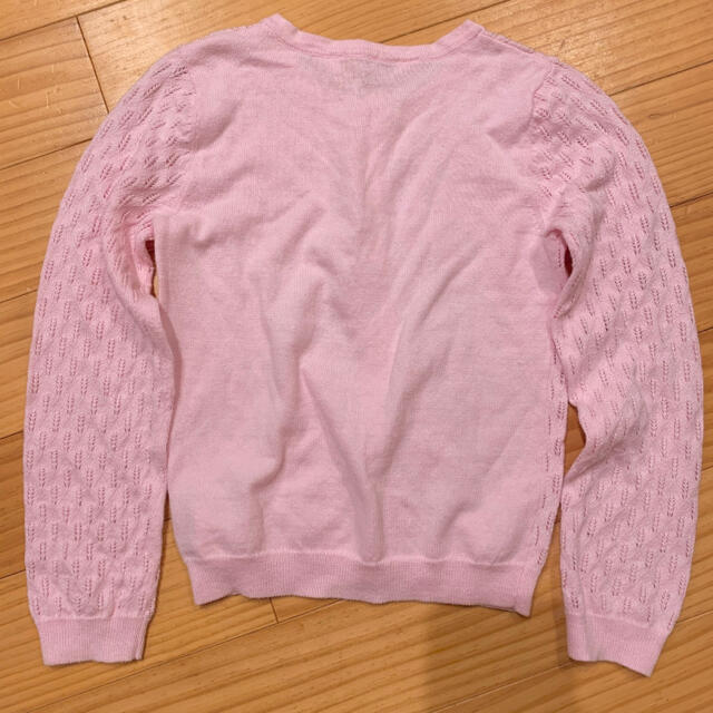 H&H(エイチアンドエイチ)のH&M カーディガン ピンク キッズ/ベビー/マタニティのキッズ服女の子用(90cm~)(カーディガン)の商品写真