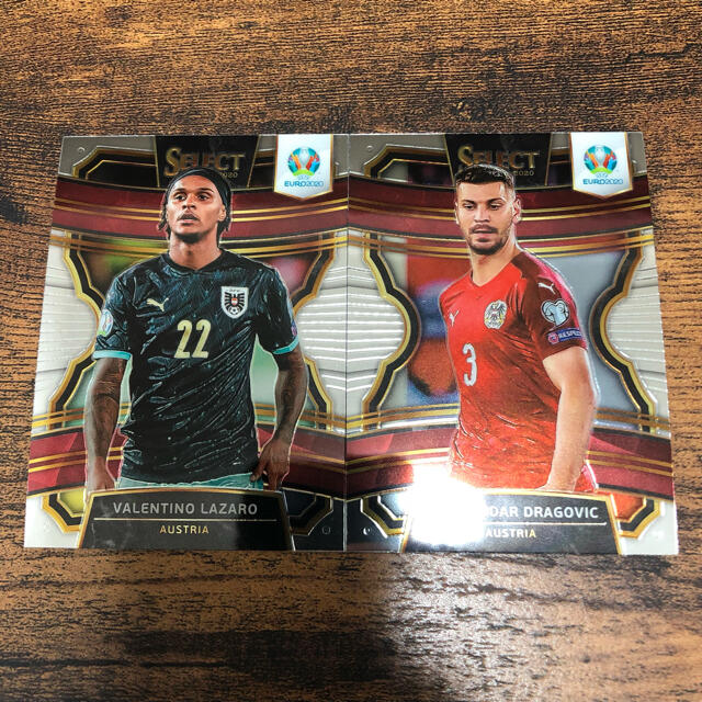 2020 PANINI SELECT EURO オーストリア代表2枚 エンタメ/ホビーのタレントグッズ(スポーツ選手)の商品写真