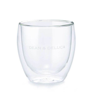 ディーンアンドデルーカ(DEAN & DELUCA)の新品 ☆ ディーン＆デルーカ ダブルウォールグラス 2個セット(グラス/カップ)