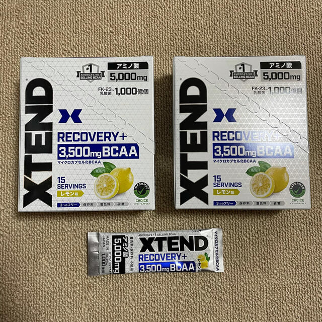 エクステンド XTEND  recovery + bcaa 2箱+1包