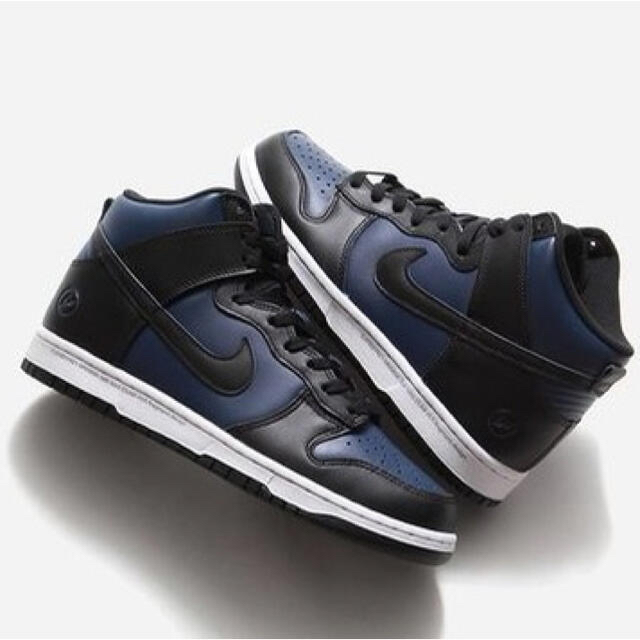 FRAGMENT×NIKE DUNK HIGH "MIDNIGHT NAVY"