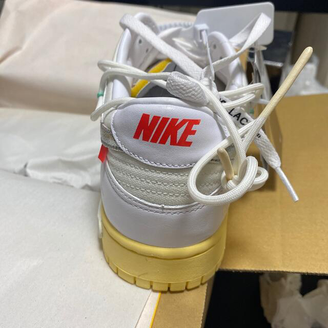 NIKE(ナイキ)のOFF-WHITE×NIKE DUNK LOW 1OF50 "WHITE 1" メンズの靴/シューズ(スニーカー)の商品写真