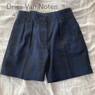 ドリスヴァンノッテン(DRIES VAN NOTEN)のDries Van Noten チェックショートパンツ(ショートパンツ)