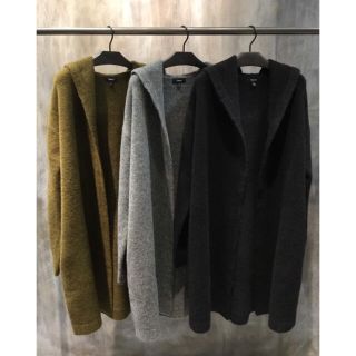 セオリー(theory)のTheory 18aw フーデットコート(ニットコート)