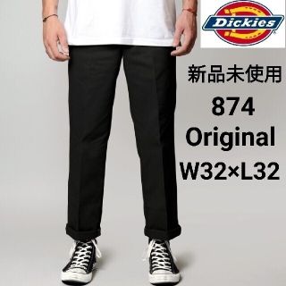 ディッキーズ(Dickies)の新品未使用 ディッキーズ 874 USモデル W32×L32 ブラック BK(ワークパンツ/カーゴパンツ)