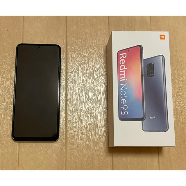 新品未開封 国内版 Xiaomi Redmi Note 9S ホワイト 4+64