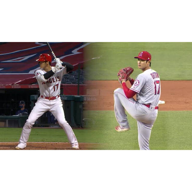 MLB・大谷翔平・LAエンジェルス・SHOTIME・長袖T-シャツ・L