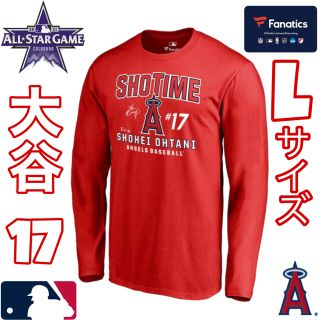 MLB・大谷翔平・LAエンジェルス・SHOTIME・長袖T-シャツ・L