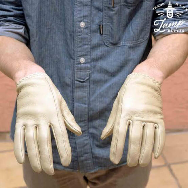 ランプグローブス LAMP GLOVES SHORTY (GREIGE) M-