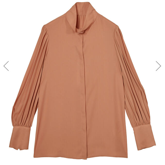 PLEATS SLEEVE BLOUSE