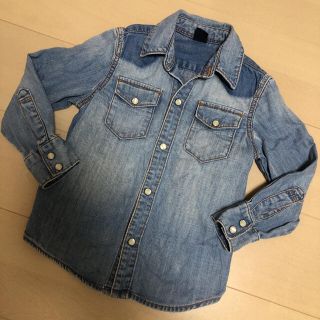 ギャップキッズ(GAP Kids)のGap kids デニムシャツ　110㎝(ブラウス)