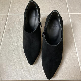 ブラックバイマウジー(BLACK by moussy)の【美品】ブラックバイマウジー ショートブーツ37(ブーツ)