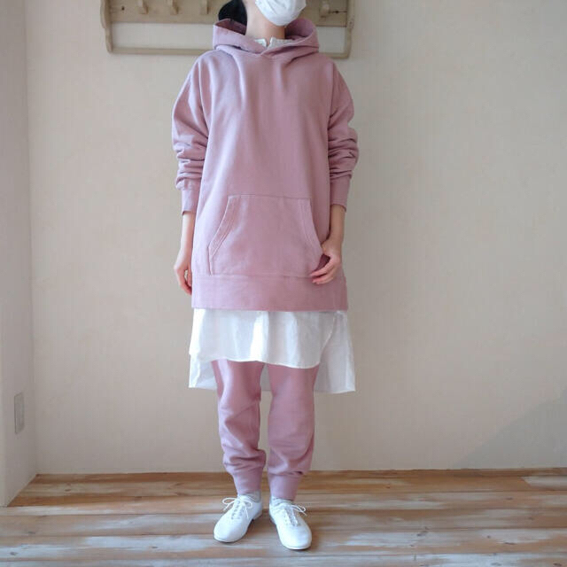 upcycle Lino 裏毛ガゼットプルオーバー　nest robe