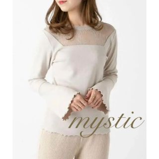 ミスティック(mystic)のmystic  レース 2WAY ロンT(カットソー(長袖/七分))