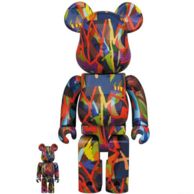 MEDICOM TOY(メディコムトイ)のBE@RBRICK KAWS TENSION 100% & 400%  エンタメ/ホビーのフィギュア(その他)の商品写真