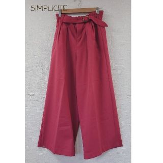 シンプリシテェ(Simplicite)のSIMPLICITE　パンツ(カジュアルパンツ)