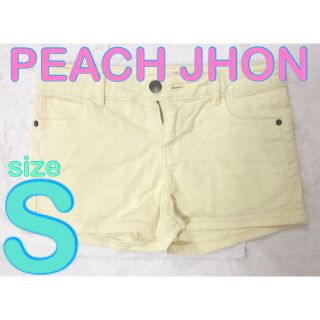 ピーチジョン(PEACH JOHN)の【美品】ピーチジョン Sサイズ　ショートパンツ　peach john(ショートパンツ)