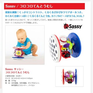 サッシー(Sassy)のSassy 知育玩具 コロコロてんとうむし(知育玩具)