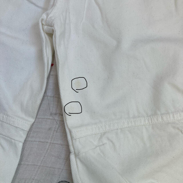 白ズボン　110 キッズ/ベビー/マタニティのキッズ服男の子用(90cm~)(その他)の商品写真