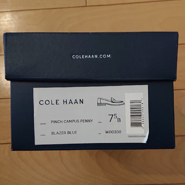 Cole Haan(コールハーン)のCOLE HAAN ネイビー ローファー 24,5cm レディースの靴/シューズ(ローファー/革靴)の商品写真