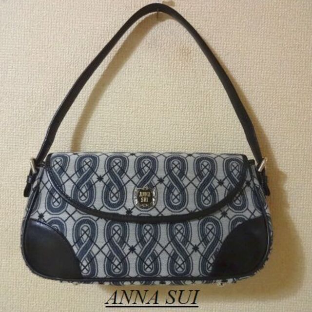ANNA SUI - ANNA SUIアナスイ♡お洒落総柄キャンバスレザー