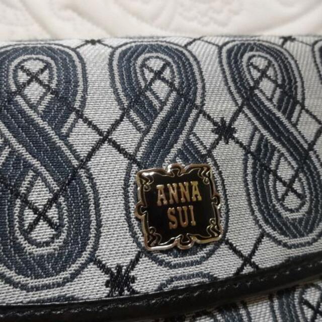 ANNA SUI - ANNA SUIアナスイ♡お洒落総柄キャンバスレザー
