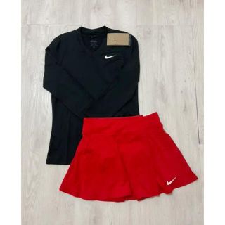 ナイキ(NIKE)の☆a☆ 様　NIKE ナイキ テニスウェア  3/4トップス　US-S(ウェア)