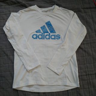 アディダス(adidas)のアディダス　ロンT  WHITE　150(Tシャツ/カットソー)