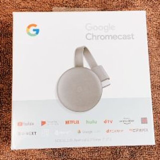 Google Chromecast  チャコール GA00439-JP