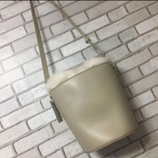 ジーナシス(JEANASIS)の【新品】ジーナシス♡ファーバック♡バケツ型バック kate spade(ショルダーバッグ)