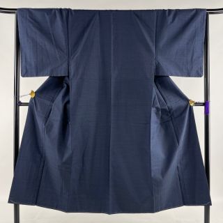 男着物 美品 優品 144cm 67cm 正絹 【中古】(着物)