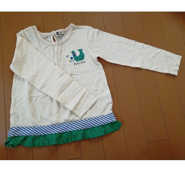 Petit jam(プチジャム)のPetit jam 長袖カットソー 120 キッズ/ベビー/マタニティのキッズ服女の子用(90cm~)(Tシャツ/カットソー)の商品写真