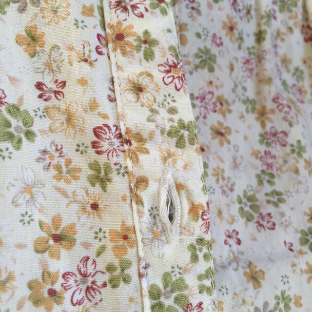 花柄  シャツ  ワンピース レディースのワンピース(ひざ丈ワンピース)の商品写真