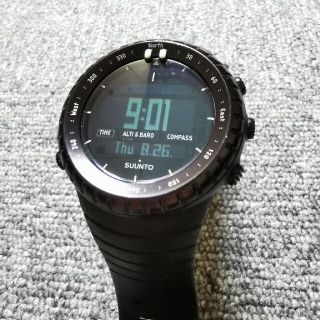 スント(SUUNTO)の正規品 SUUNTO スント CORE ALL BLACK コア オールブラック(腕時計(デジタル))